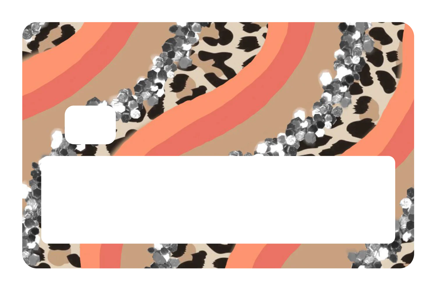 Orange Cheetah Glitter - Image 5