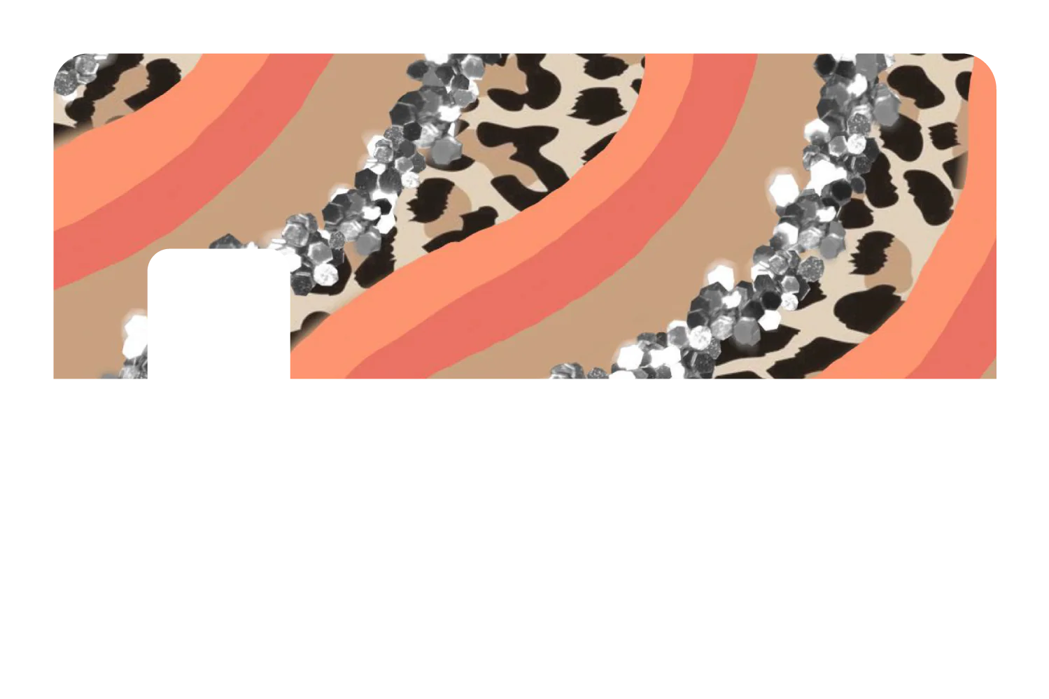 Orange Cheetah Glitter - Image 7