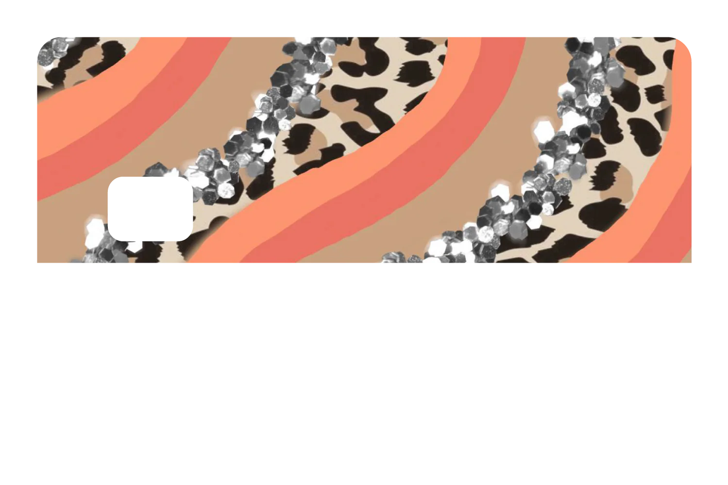 Orange Cheetah Glitter - Image 8