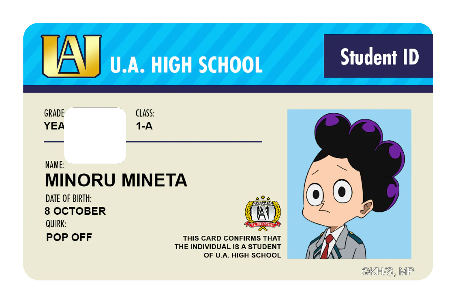 Student ID - Minoru Mineta - Image 3